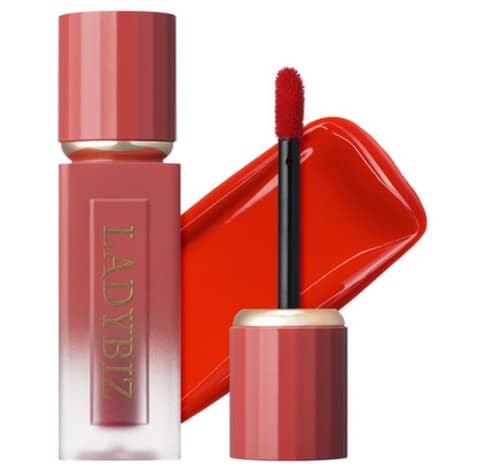 (City Girl Mood Collection) Glossy Tint, 1.8g , 04 Orange Red, 1pack