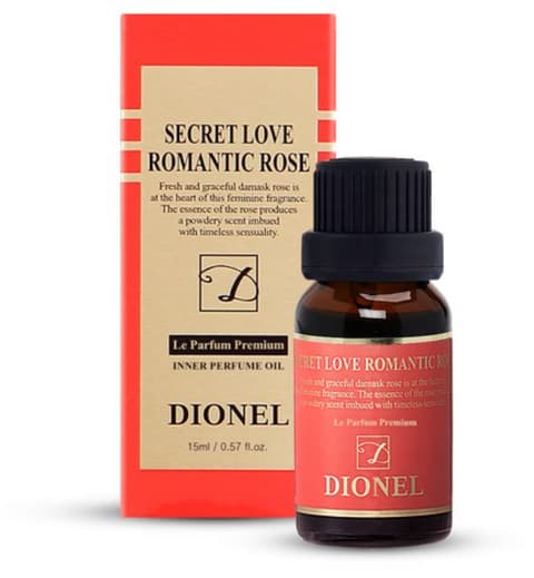 Secret Love Aroma Perfume Oil [Romantic Rose], 15ml, 1pack