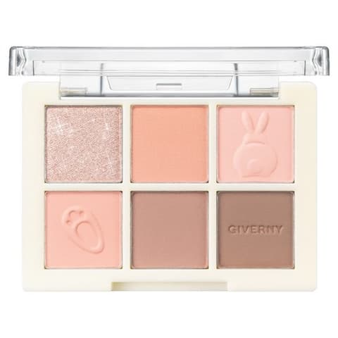 Soft Eye Palette, 5g, 01 Lazy Coral, 1pack