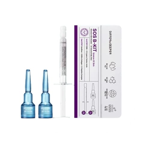 SOS B Kit (Moisture Skin Booster + B-Volume Daily Shot), 3ea