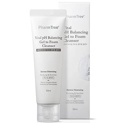 Vital pH Balancing Gel-to-Foam Cleanser, 50ml