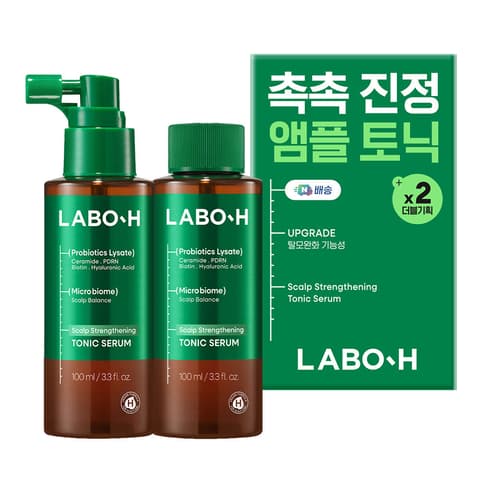 Hair Loss Care Scalp Ampoule Tonic, 100ml+100m(Refill), 1pack