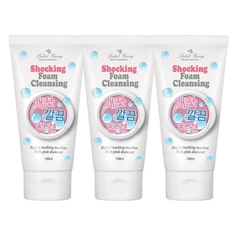 Shocking Cleansing Foam, 100ml, 3ea, 1pack
