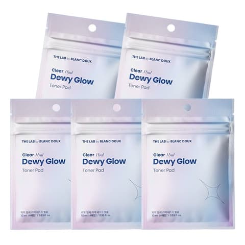 Clear Hyal Water Glow Toner Pad, 4eax5, 1pack