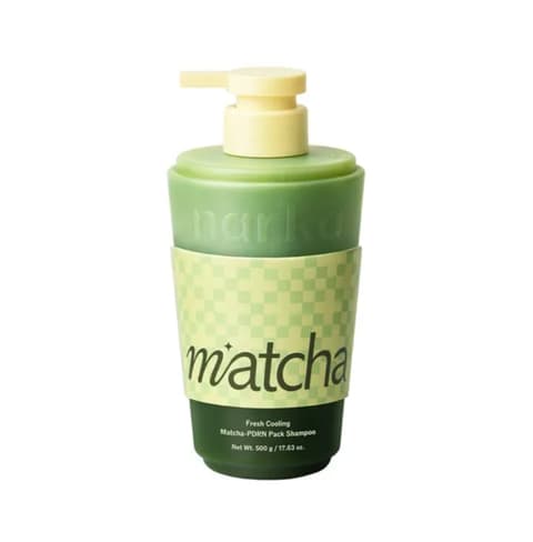 Fresh Cooling Matcha PDRN Pack Shampoo, 500g