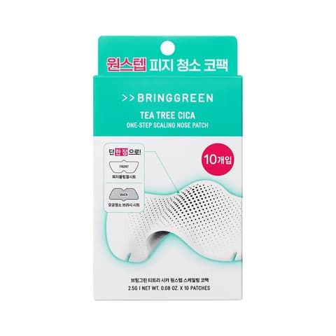 Tea Tree Cica One-Step Scaling Nose Patch, 10ea, 1pack