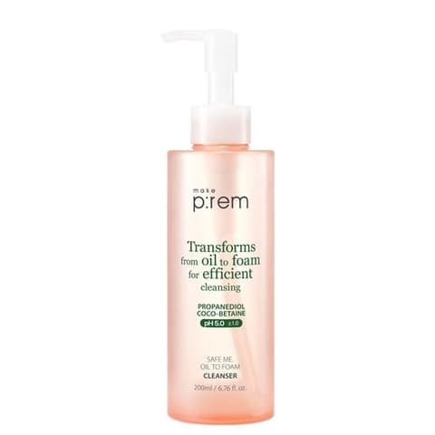 Safe Me Oil-to-Foam Cleanser, 200ml, 1pack
