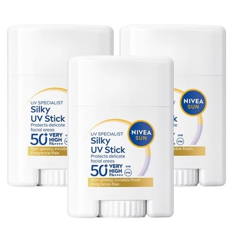 UV Specialist Silky UV Stick  [SPF50+/PA++++], 15g, 3ea, 1pack