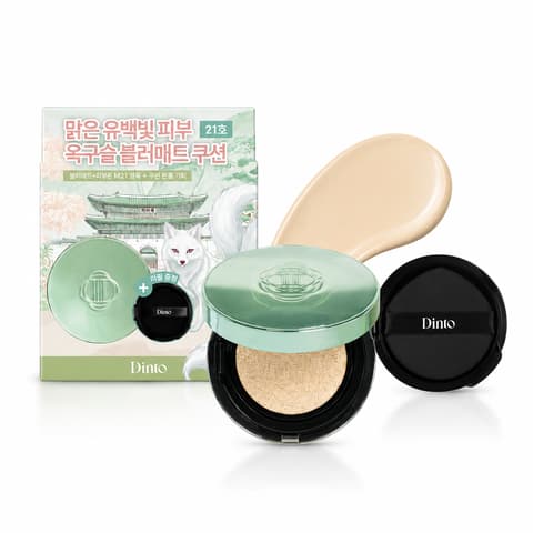 Blur-Finish Cushion Gumiho Collection [SPF50+/PA++++], 12g, M21 Myeong-Ok, 1pack