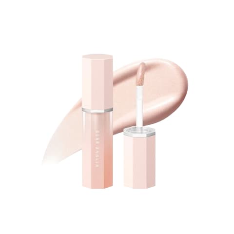 Petal Gleam Liquid Highlighter, 4.5g, Baby Coral, 1pack