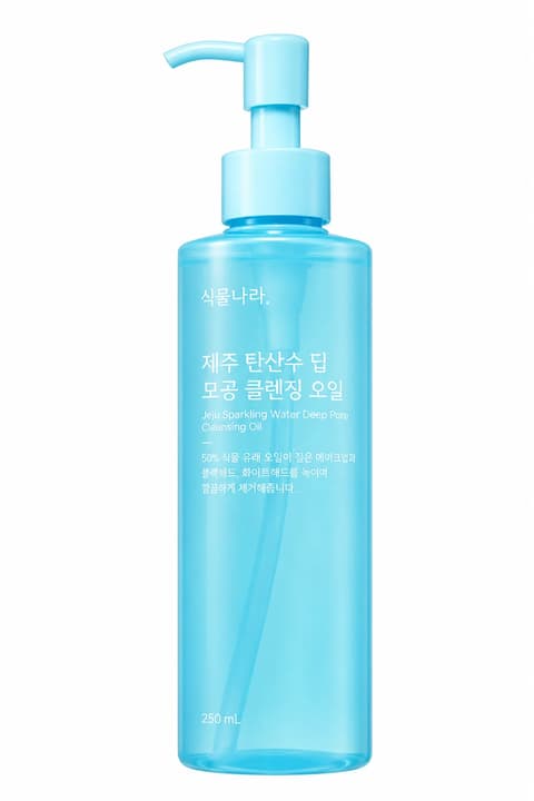 Jeju Sparkling Water Deep Pore Cleansing Oil, 250ml, 1pack