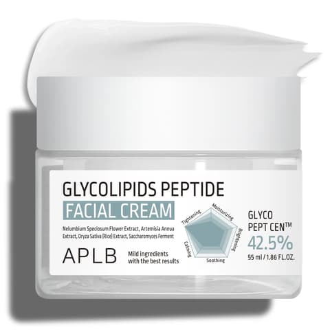 Glycolipids Peptide Facial Cream, 55ml, 1pack