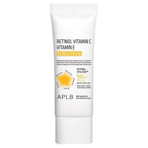 Retinol Vitamin C Vitamin E Sunscreen [SPF50+/PA++++], 40ml, 1pack