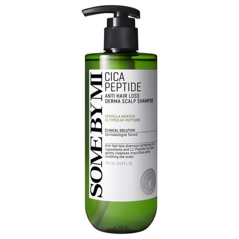 Cica Peptide Anti Hair Loss Derma Scalp Shampoo, 285ml, 1pack