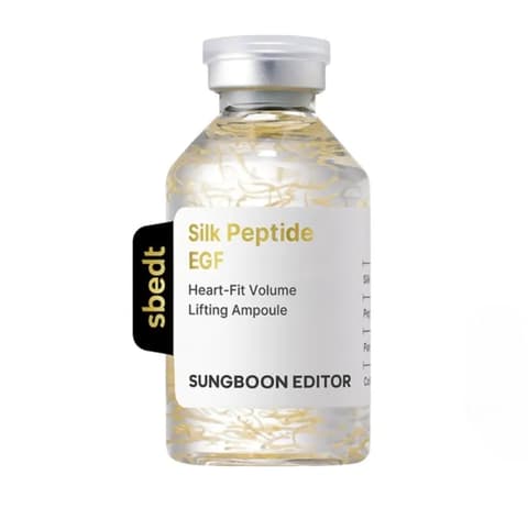 SUNGBOON EDITOR Silk Peptide EGF Heart Fit Volume Lifting Ampoule, 35ml