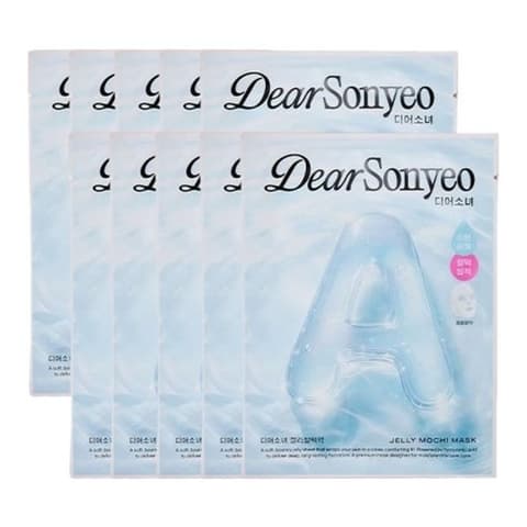 Jelly Mochi Mask, 10ea, 1pack
