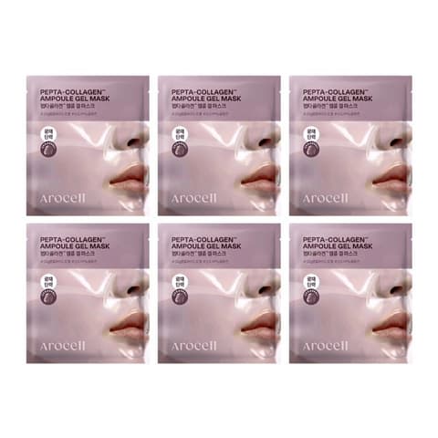 Peptacollagen Ampoule Gel Mask, 10ea, 1pack