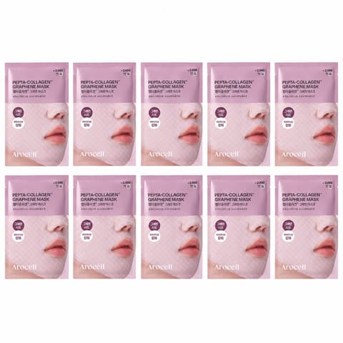 Peptacollagen Graphene Mask, 10ea, 1pack