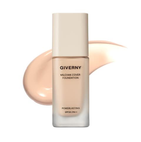 Milchak Cover Foundation [SPF30/PA++], 30ml, 22C Rosy Beige, 1pack
