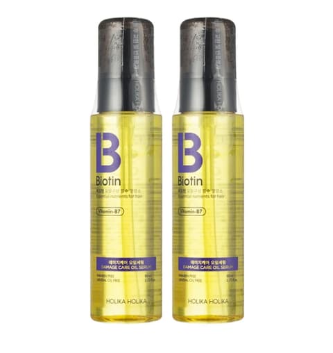 Biotin Damage Care Oil Mist, 120mlx2ea, 1pack