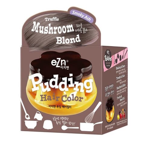 Pudding Hair Color [Truffle Mushroom Blonde], 70mlx2ea (Color Cream+Developer)
