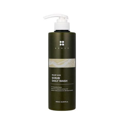 Relief Mud Scrub Daily Wash, 500ml