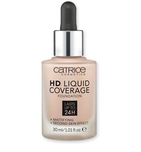 HD Liquid Coverage Foundation, 30ml, 020 Rose Beige, 1pack