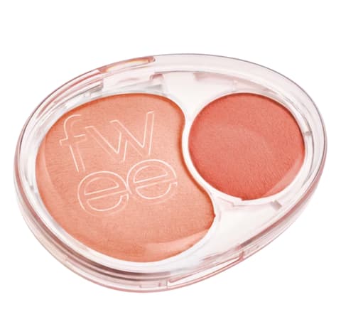 Mellow Dual Blusher, 7.2g, CR01 Juicy Smile, 1pack