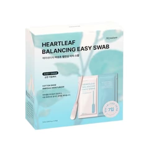 Heartleaf Balancing Easy Swab, 7ea, 1pack