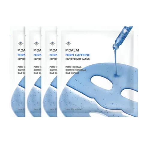 PDRN Caffeine Overnight Mask, 4ea, 1pack