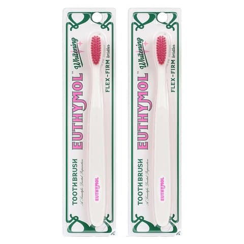 Whitening Flex-firm Toothbrush, 2ea, White, 1pack