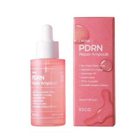 Rose PDRN 21% Repair Ampoule, 50ml, 1pack