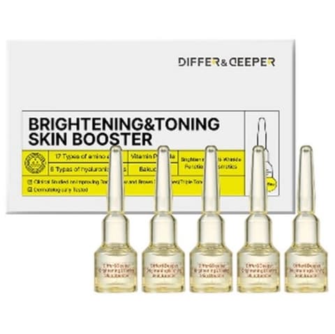 Brightening & Toning Skin Booster, 2mlx5ea, 1pack