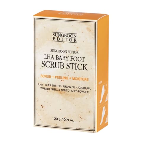 LHA Baby Foot Scrub Stick, 20g, 1pack