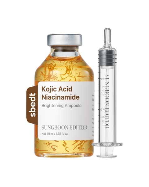 Kojic Acid Niacinamide Brightening Ampoule, 40ml, 1pack