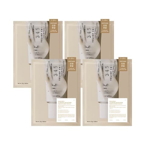 345 Relief Cream Mask, 4ea, 1pack