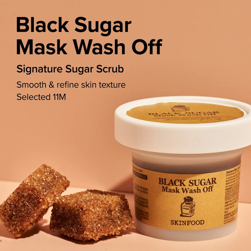 Black Sugar Mask Wash Off, 120g - Image 3