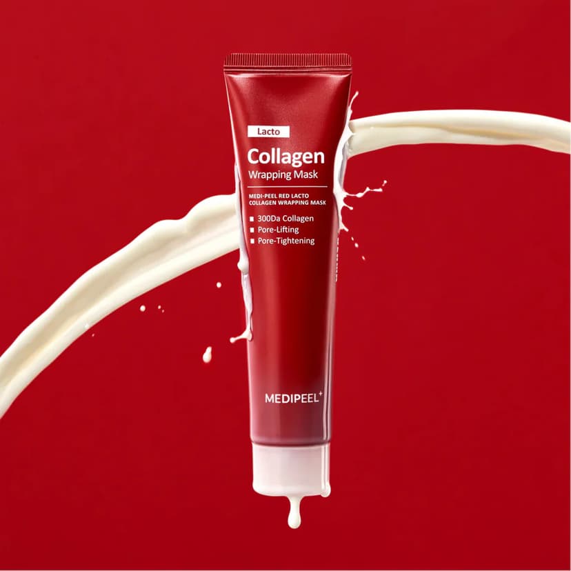 MEDIPEEL+ Red Lacto Collagen Wrapping Mask, 70ml - Image 4