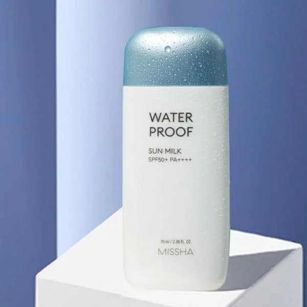 MISSHA All Around Safe Block Waterproof Sun Milk [SPF50+/PA++++], 70ml - Image 2