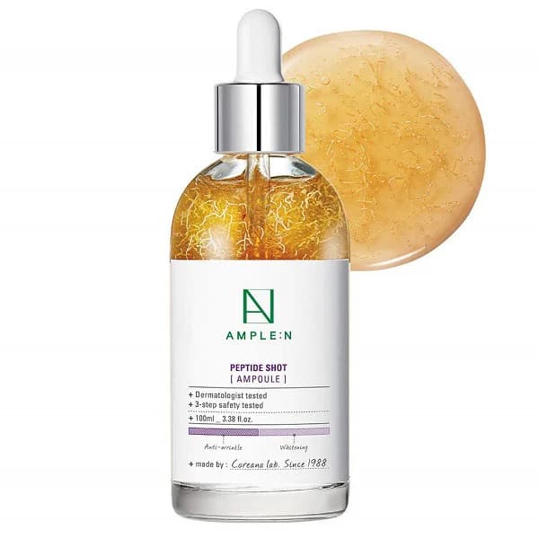 Coreana Peptide Shot Ampoule Large Capacity + VC Shot Ampoule Large Capacity + Hyaluron Shot Cream, 1set - Image 2