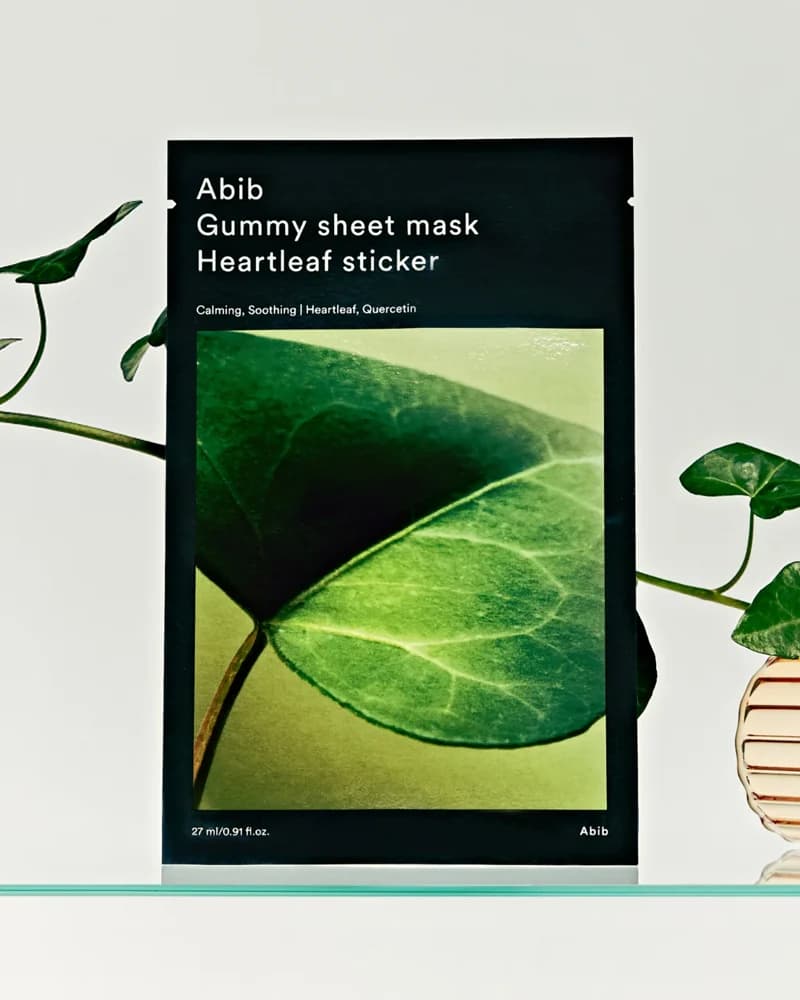 Gummy Sheet Mask Heartleaf Sticker, 10ea - Image 5