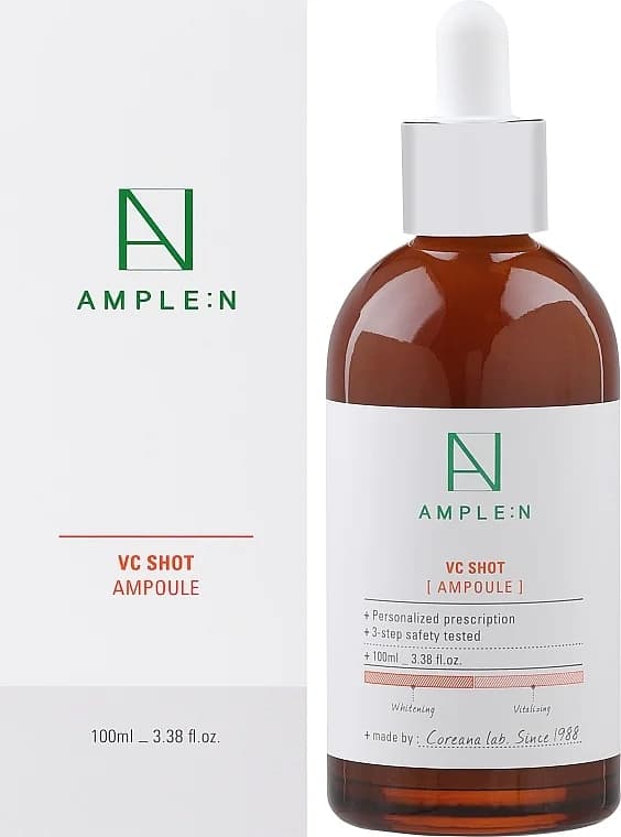 Coreana Peptide Shot Ampoule Large Capacity + VC Shot Ampoule Large Capacity + Hyaluron Shot Cream, 1set - Image 5