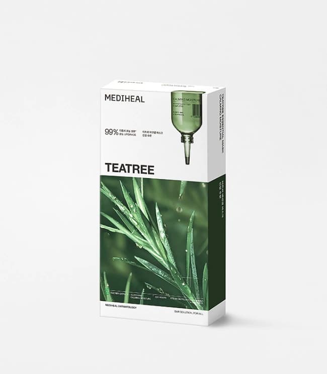 Tea Tree Essential Mask Sheet Calming Moisture, 10ea, 1pack - Image 2