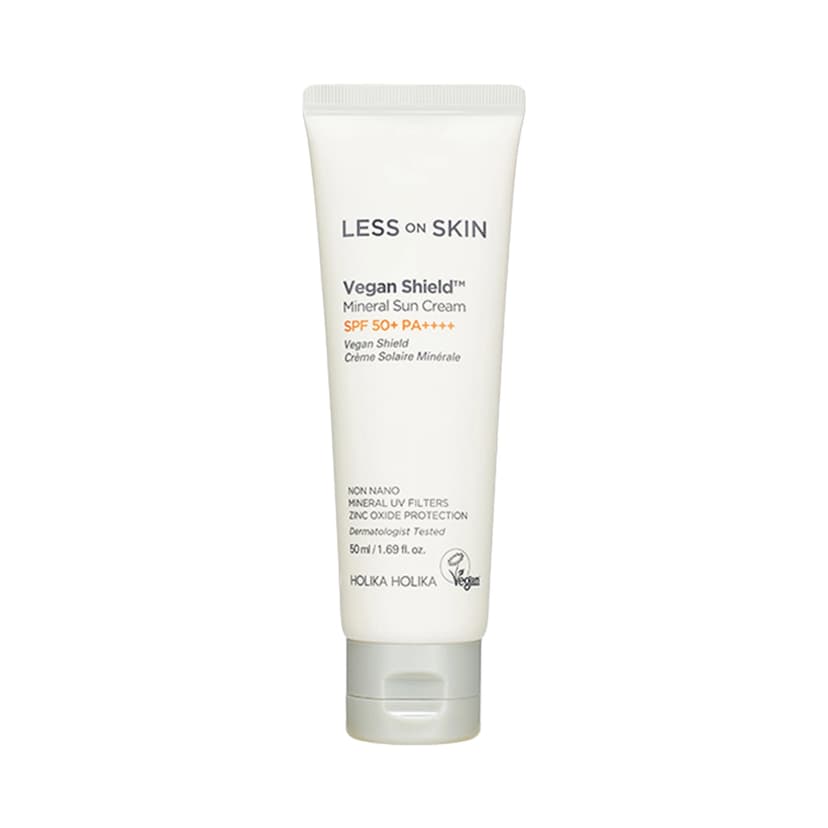 Less on Skin Vegan Shield Non-Chemical Sunscreen [SPF50+/PA++++] - Image 1