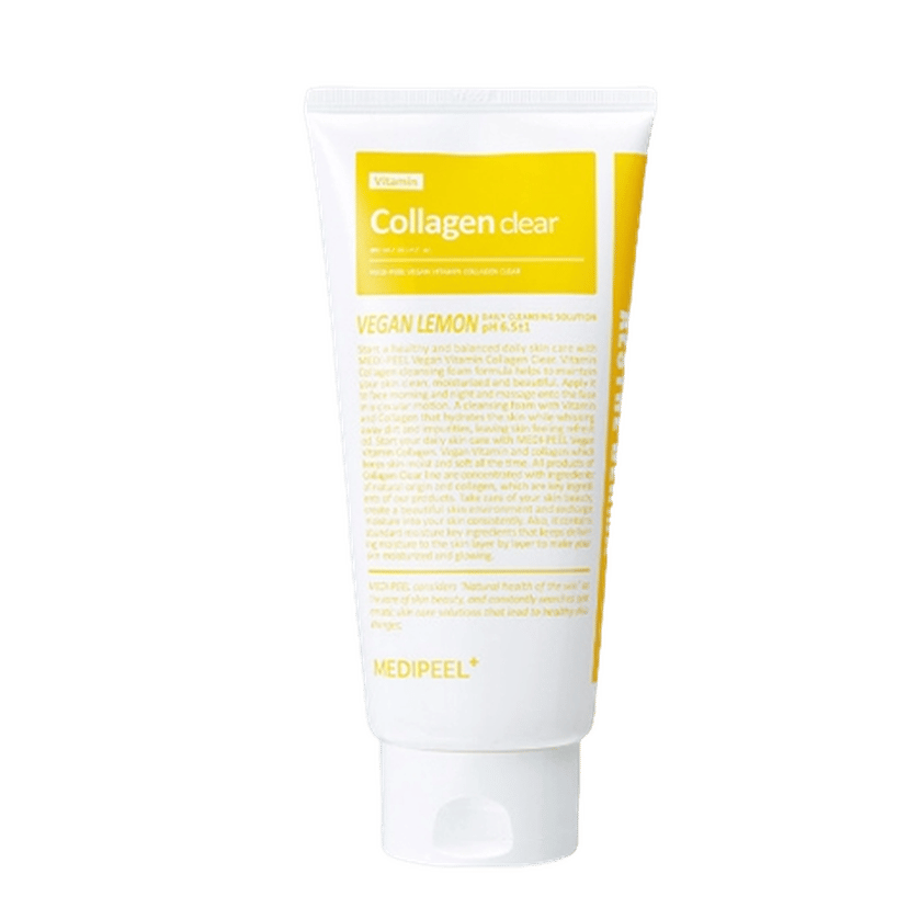 Vegan Vitamin Collagen Clear Cleansing Foam - Image 1