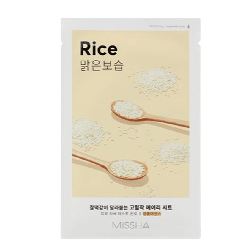 Airy Fit Sheet Mask [Rice], 20ea - Image 1