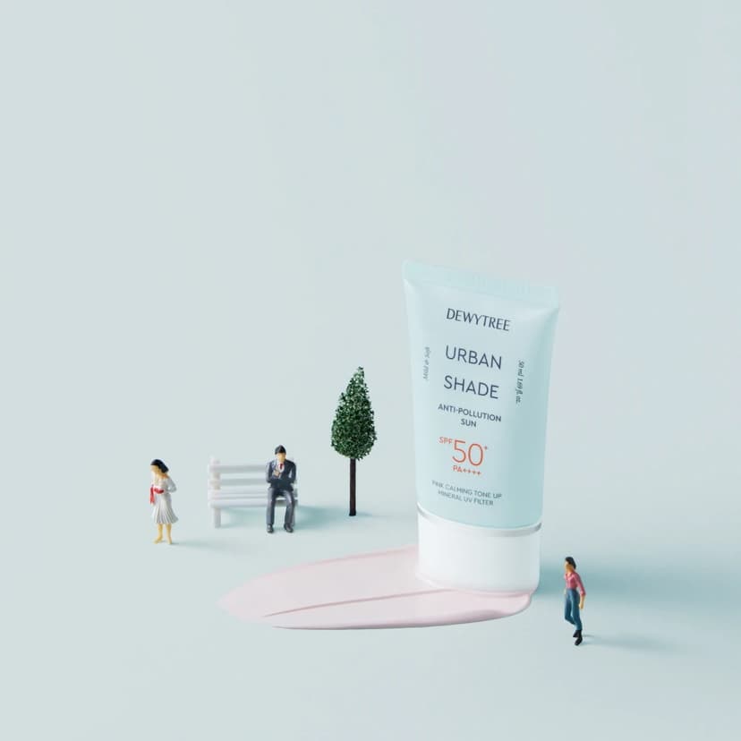 Urban Shade Anti-Pollution Sunscreen [SPF50+/PA++++] + High Amino Milk Set, 1set - Image 2