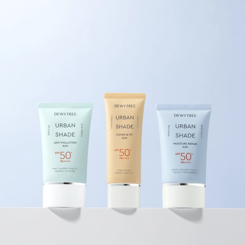 Urban Shade Anti-Pollution Sunscreen [SPF50+/PA++++] + High Amino Milk Set, 1set - Image 4