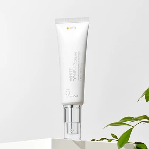 Vegan White Tone-up Cream SPF21,50ml,1pack - Image 2