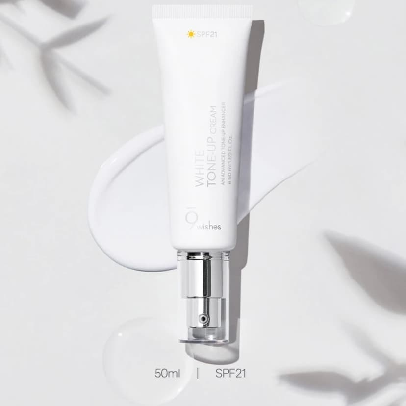 Vegan White Tone-up Cream SPF21,50ml,1pack - Image 3